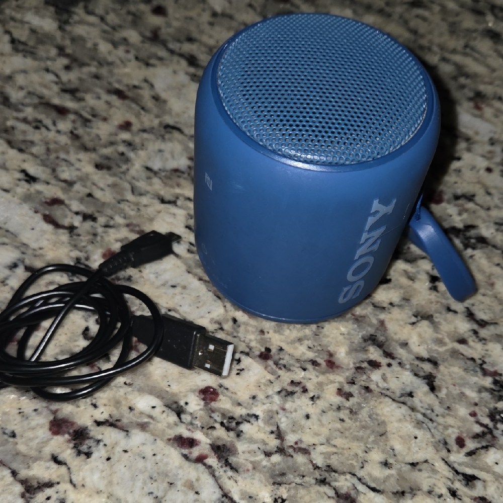 Used Sony Bluetooth Portable Extra Bass Speaker SRS-XB10 Blue